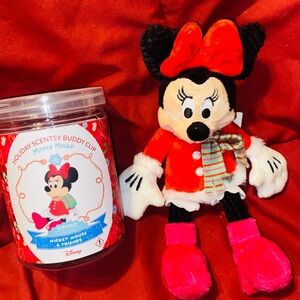 Christmas Minnie Mouse Scentsy Buddy Clip